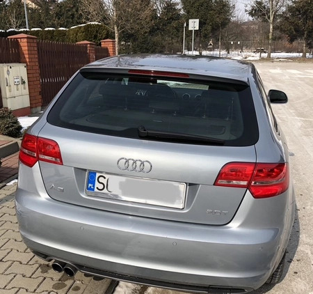 Audi A3 cena 27500 przebieg: 238000, rok produkcji 2008 z Biała małe 37